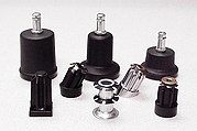 Bell Glides, Caster Sockets